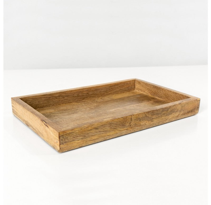 Lignum Tray, 16"L by Gold Leaf Design Group | Trays | Modishstore - 2