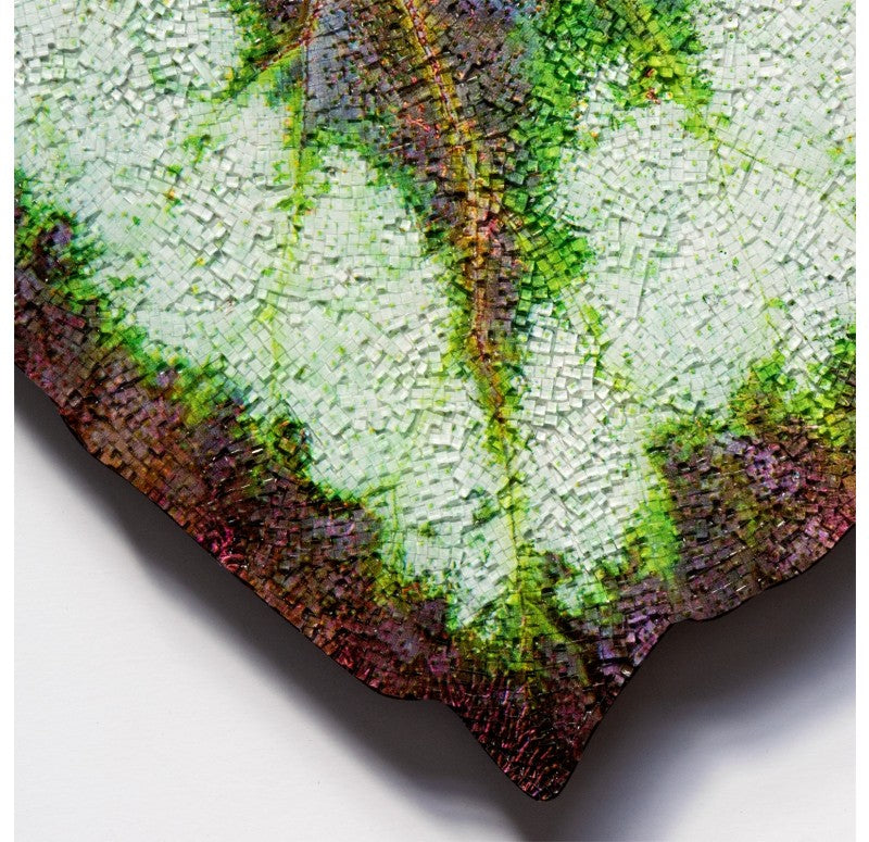 Mosaic Begonia Escargot Wall Art, 26"H by Gold Leaf Design Group | Wall Decor | Modishstore - 4