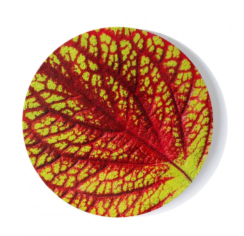 Mosaic Coleus Rust Wall Art, 20"H by Gold Leaf Design Group | Wall Decor | Modishstore - 6