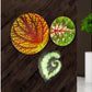 Mosaic Begonia Escargot Wall Art, 26"H by Gold Leaf Design Group | Wall Decor | Modishstore-2