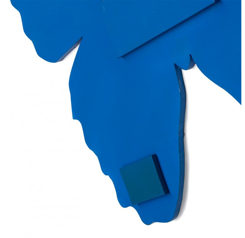 Mosaic Butterfly Blue Morpho Wall Art, 30"W by Gold Leaf Design Group | Wall Decor | Modishstore - 6