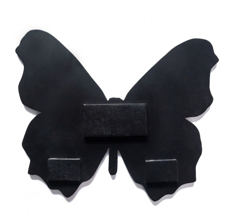 Mosaic Butterfly Aglais Wall Art, 20"W by Gold Leaf Design Group | Wall Decor | Modishstore - 7