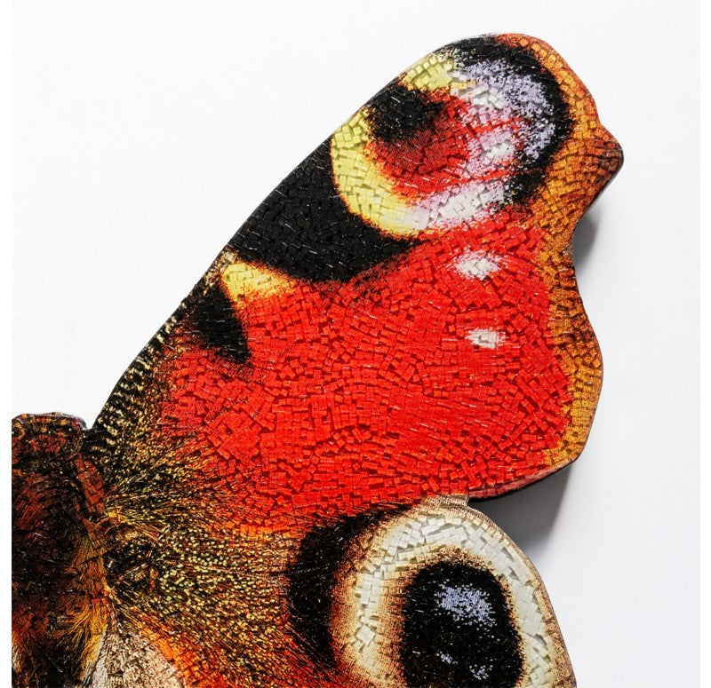 Mosaic Butterfly Aglais Wall Art, 20"W by Gold Leaf Design Group | Wall Decor | Modishstore - 4