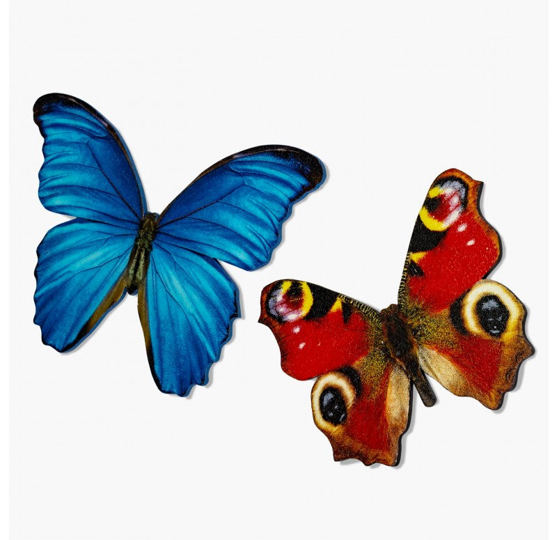 Mosaic Butterfly Aglais Wall Art, 20"W by Gold Leaf Design Group | Wall Decor | Modishstore - 3