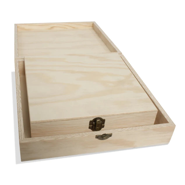 LC Studio Collec Briefcase Set Of 4 By Gold Leaf Design Group | Decorative Boxes |  Modishstore - 6