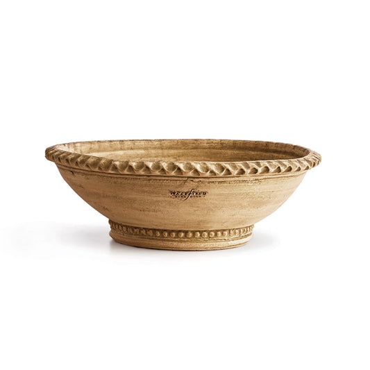 Wakefield Handmade Manchette Low Bowl #12 By Napa Home & Garden | Decorative Bowls | Modishstore
