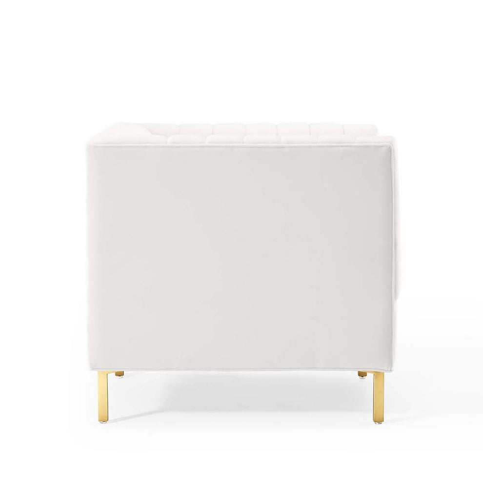 Modway Shift Channel Tufted Performance Velvet Armchair - EEI-4130 | Armchairs | Modishstore - 23