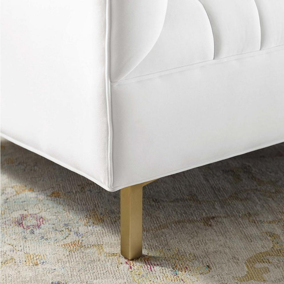 Modway Shift Channel Tufted Performance Velvet Armchair - EEI-4130 | Armchairs | Modishstore - 27