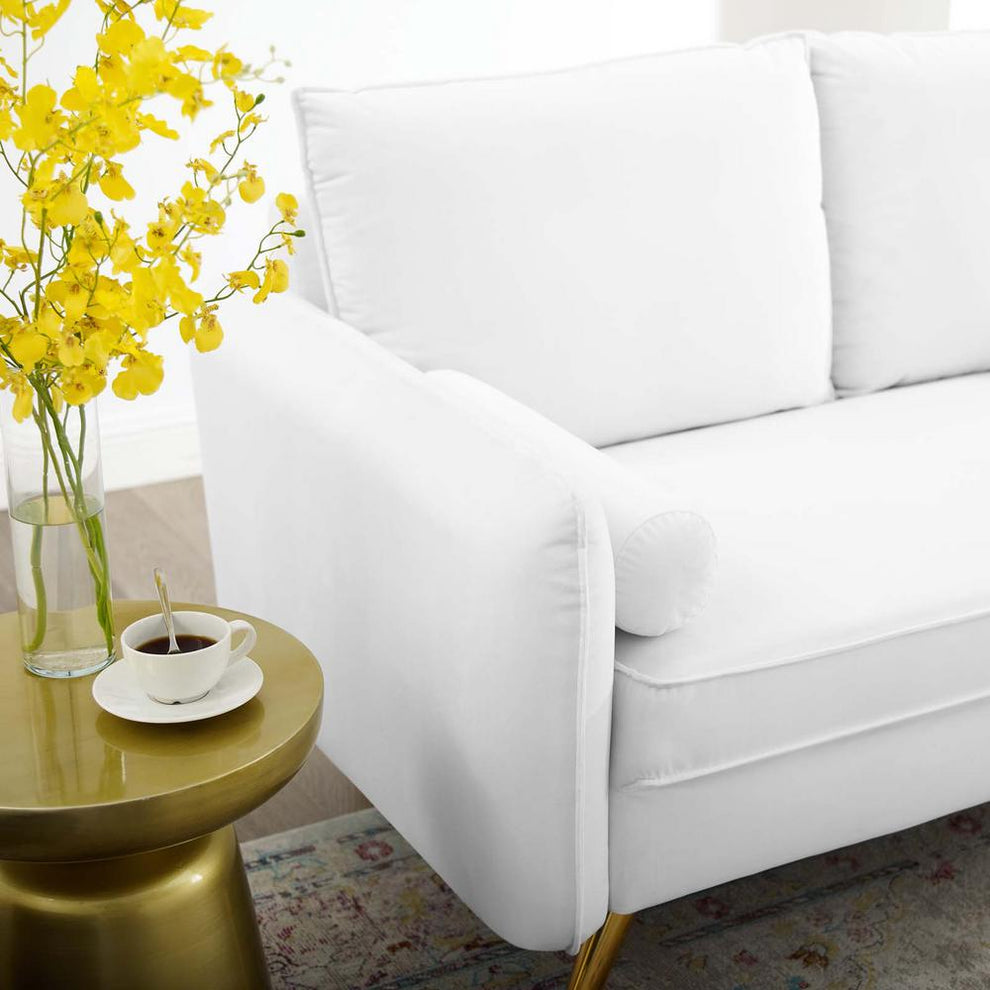 Modway Revive Performance Velvet Loveseat - EEI-3989 | Loveseats | Modishstore - 19