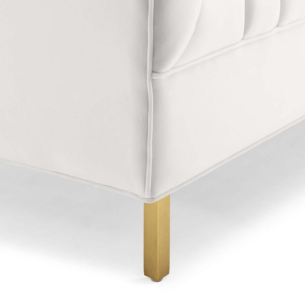 Modway Shift Channel Tufted Performance Velvet Loveseat - EEI-4131 | Loveseats | Modishstore - 28