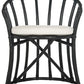 Safavieh Bates Rattan Accent Chair - Black | Accent Chairs | Modishstore