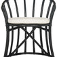 Safavieh Bates Rattan Accent Chair - Black | Accent Chairs | Modishstore - 6