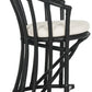 Safavieh Bates Rattan Accent Chair - Black | Accent Chairs | Modishstore - 4
