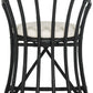 Safavieh Bates Rattan Accent Chair - Black | Accent Chairs | Modishstore - 3