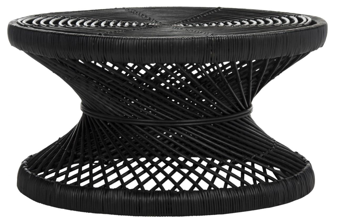 Safavieh Grimson Large Bowed Coffee Table | Coffee Tables | Modishstore - 1