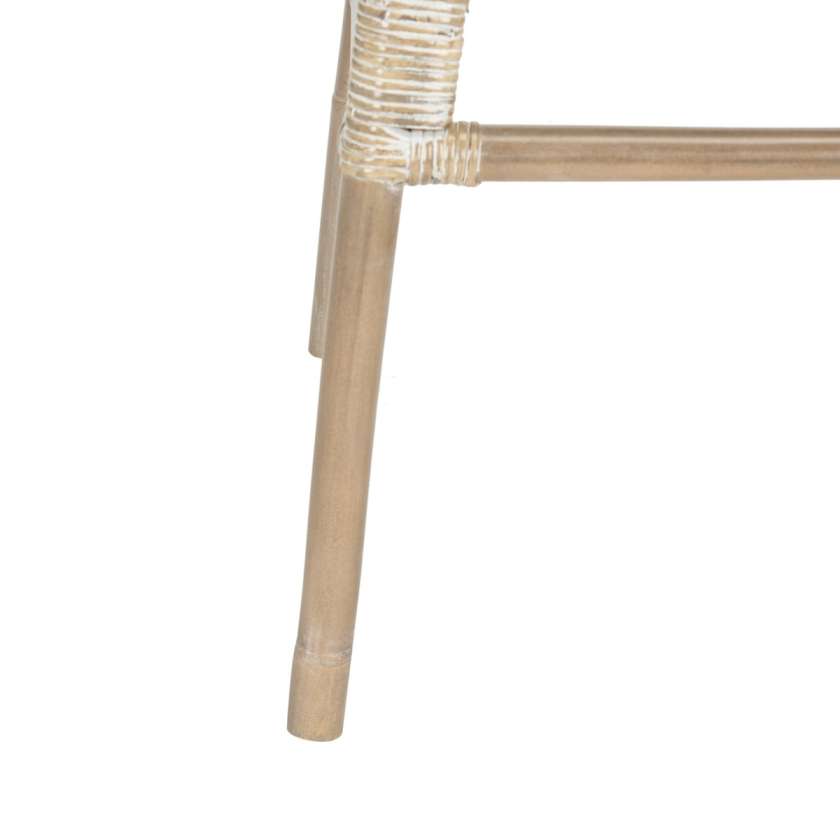 Safavieh Leda Rattan Bar Stool | Bar Stools | Modishstore - 3