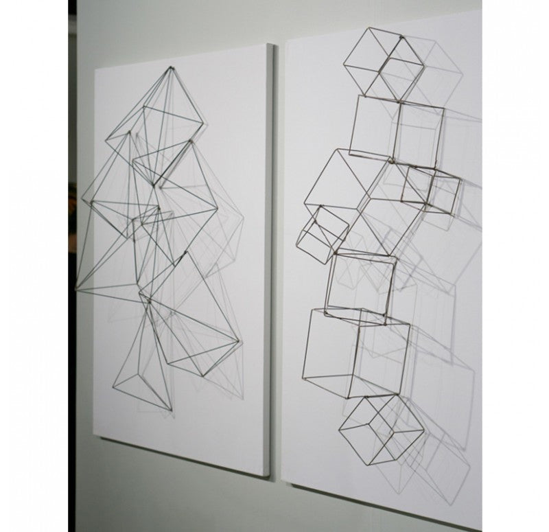Gold Leaf Design Group Wire Cubes - Set Of 12 | Decor | Modishstore - 3
