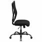Hercules Series Big & Tall 400 Lb. Rated Black Mesh Executive Swivel Ergonomic Office Chair By Flash Furniture | Office Chairs | Modishstore - 2