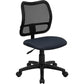 Mid-Back Navy Blue Mesh Swivel Task Office Chair By Flash Furniture | Office Chairs | Modishstore
