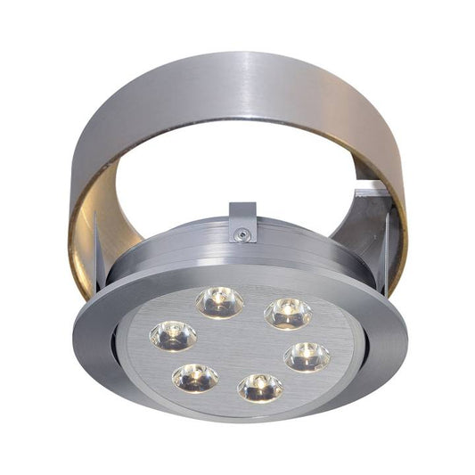 Tiro Collar 6 Light Tiro Conversion ring for J-Box in Brushed Aluminum ELK Lighting | Ceiling Lamps | Modishstore