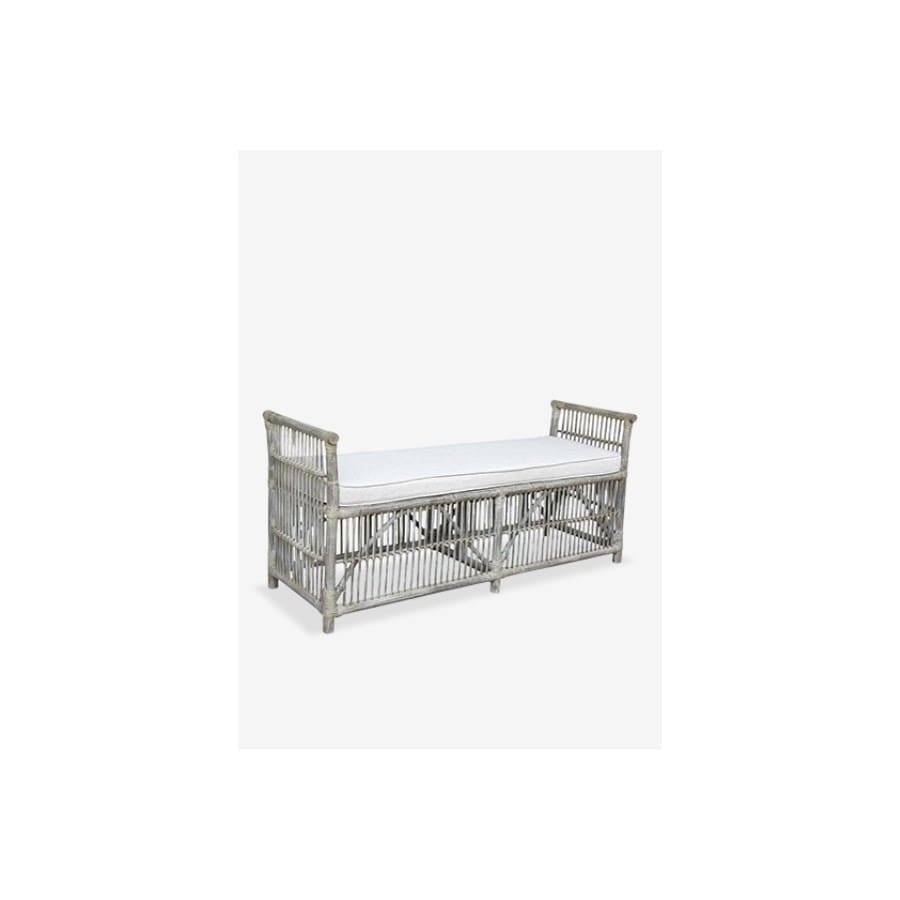 Winston Rattan Bench by Jeffan | Benches | Modishstore - 4
