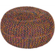 Surya Wisteria Sphere Pouf - Textural - WTPF-001 | Poufs | Modishstore-3