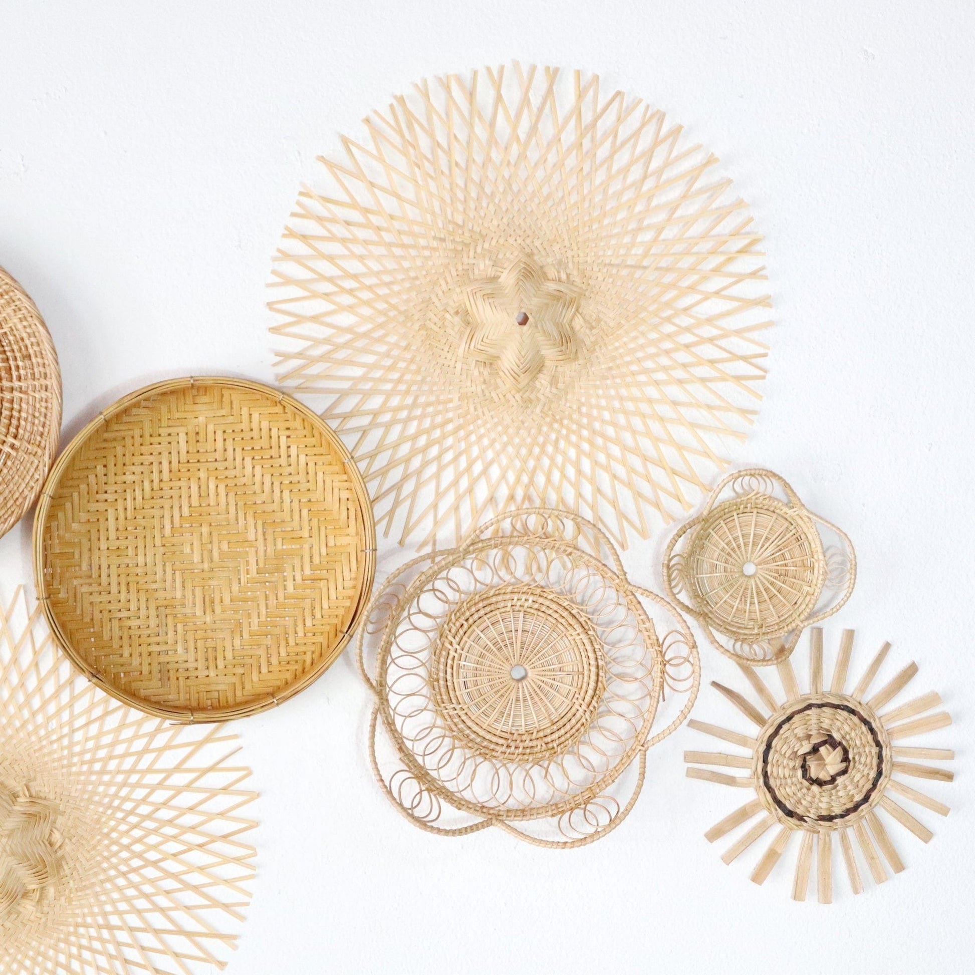 Yo Si Ta - Wall Hanging DeCor Set Of 9 By Thaihome | Wall Decor | Modishstore - 3