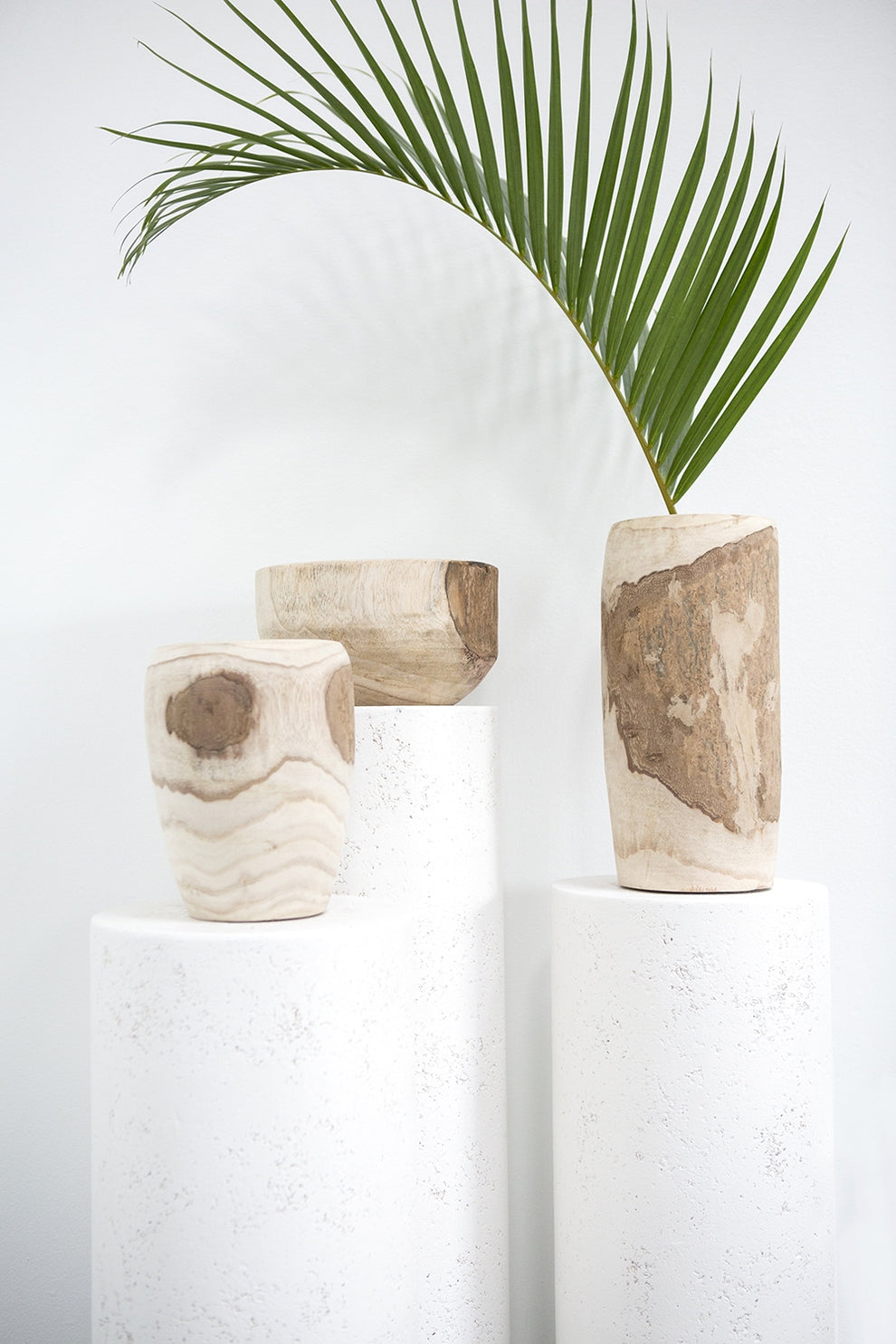 Yucca Vase and Bowls By Accent Decor | Vases | Modishstore - 1