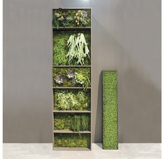 Green Wall, Curly Grass by Gold Leaf Design Group
