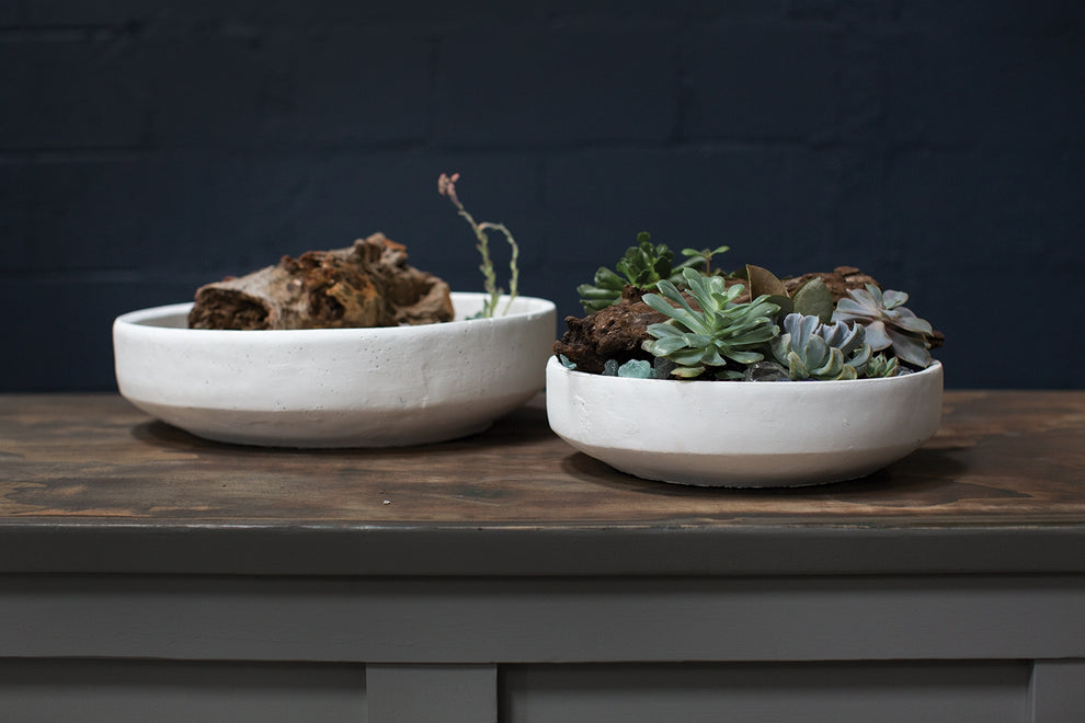 Zane Bowl Set Of 4 By Accent Decor | Planters, Troughs & Cachepots | Modishstore - 1